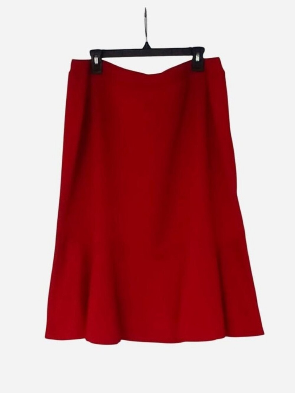 Cato Women's Size 22-24 Tiered Skirt Textured Red - Picture 3 of 7